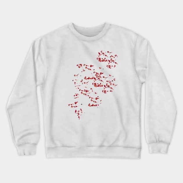 Blood Crewneck Sweatshirt by MaksciaMind